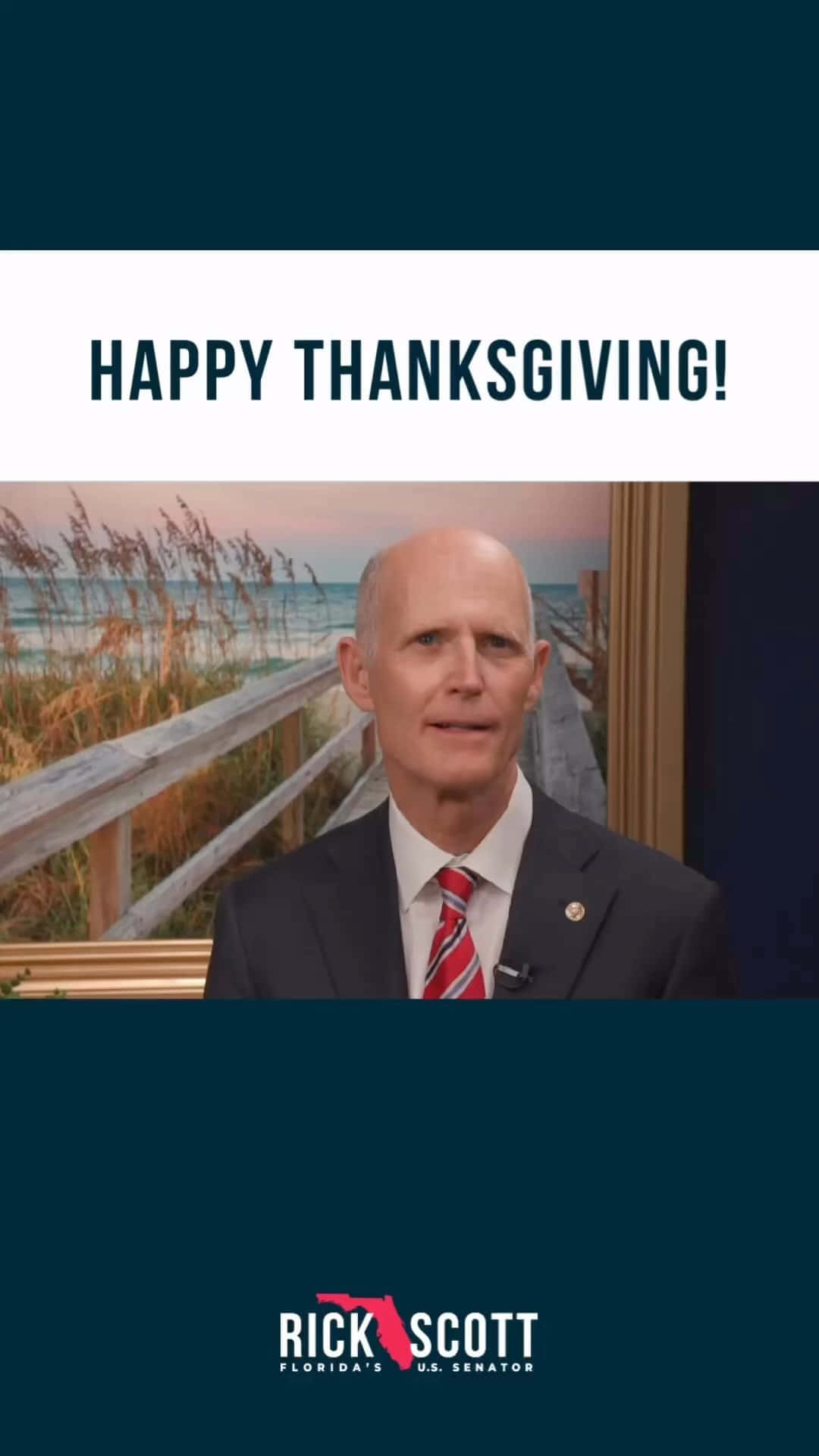 Happy Thanksgiving From Rick Scott Background