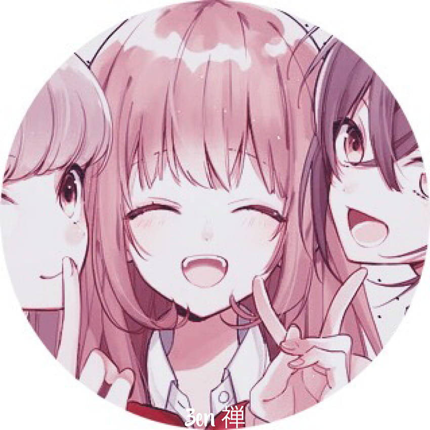 Happy Trio Matching Pfp For Friends