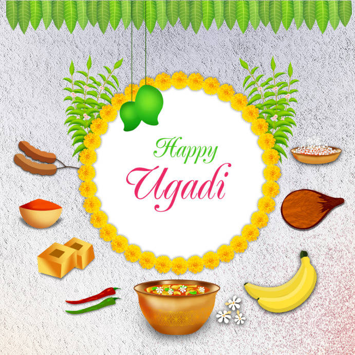 Happy Ugadi Gudi Padwa Festival