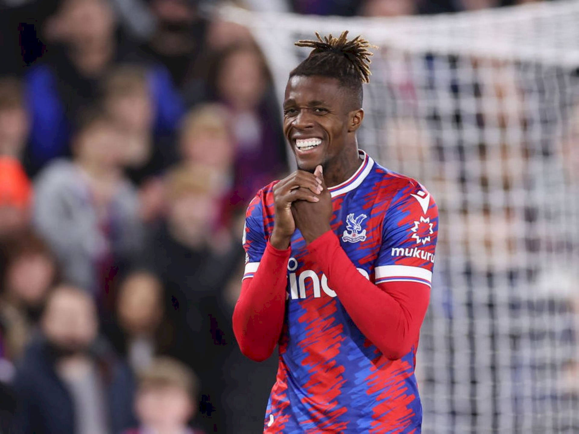 Happy Wilfried Zaha