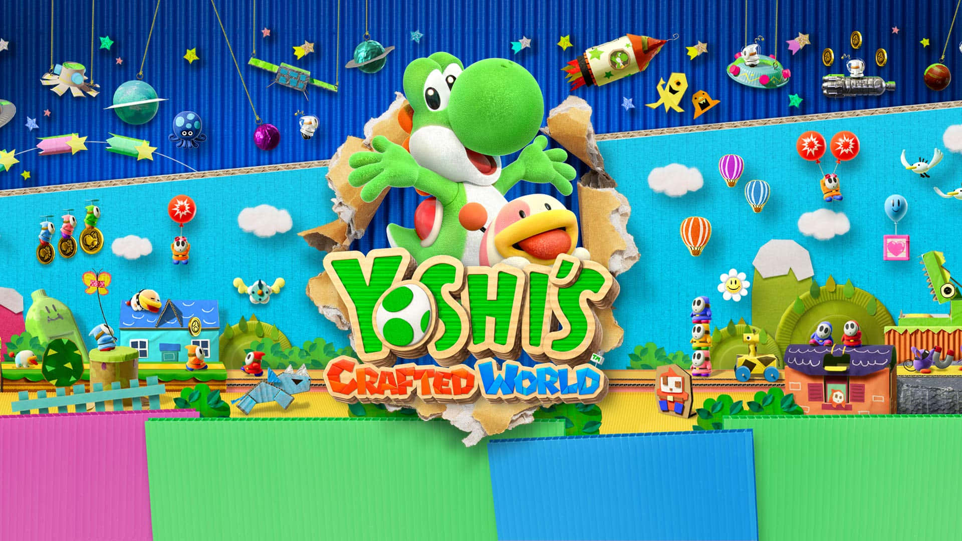 Happy Yoshi Background