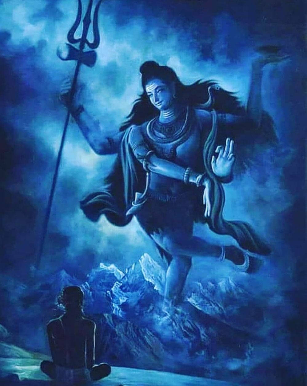 Har Har Mahadev Shiva Vision Background