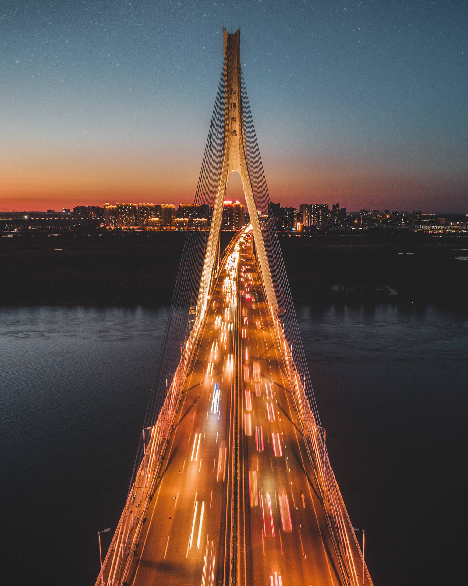 Harbin Bridge Time-lapse