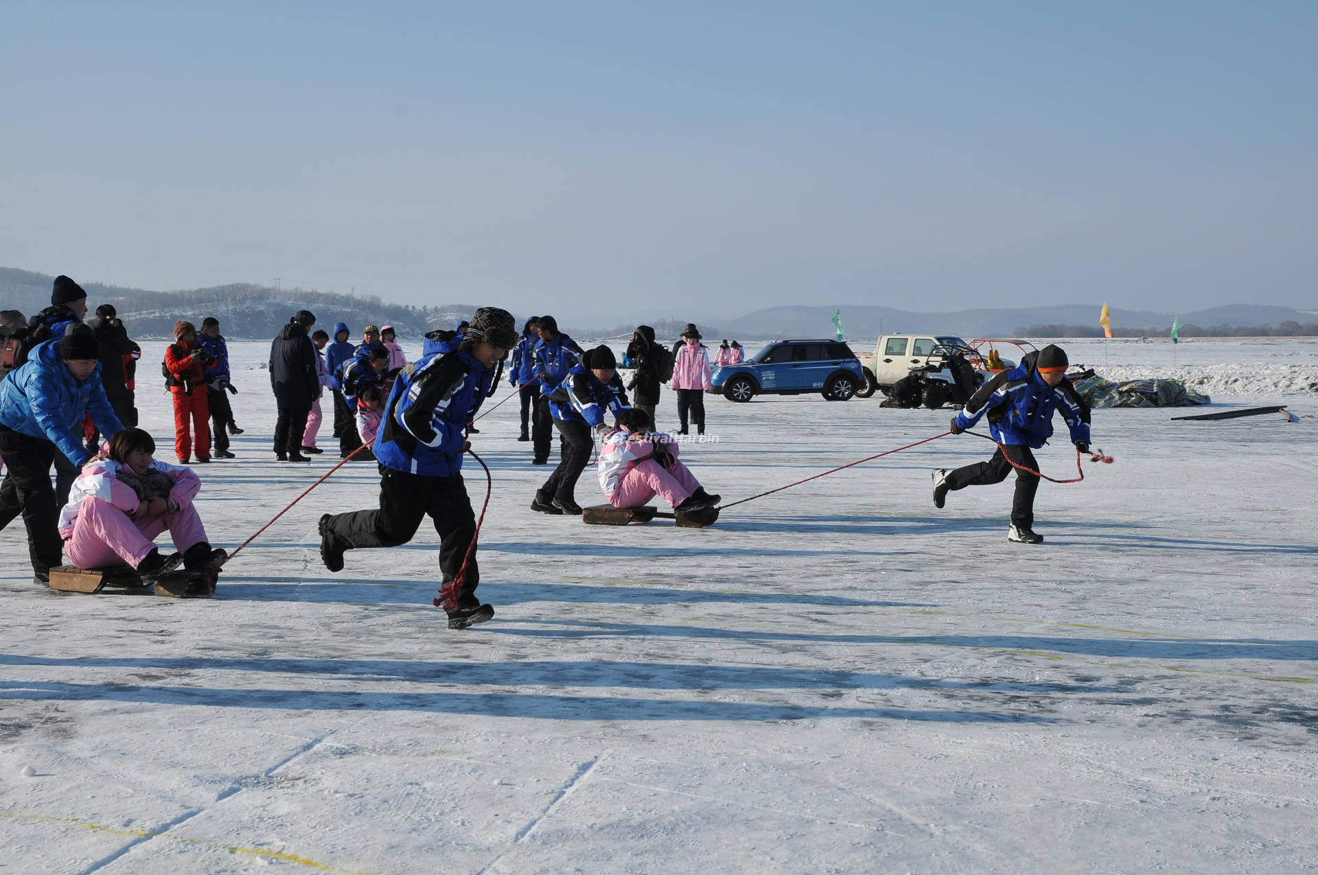 Harbin Ice Race Background