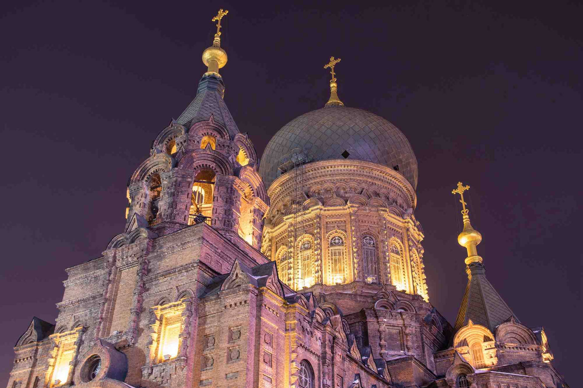 Harbin Saint Sophia Church Background
