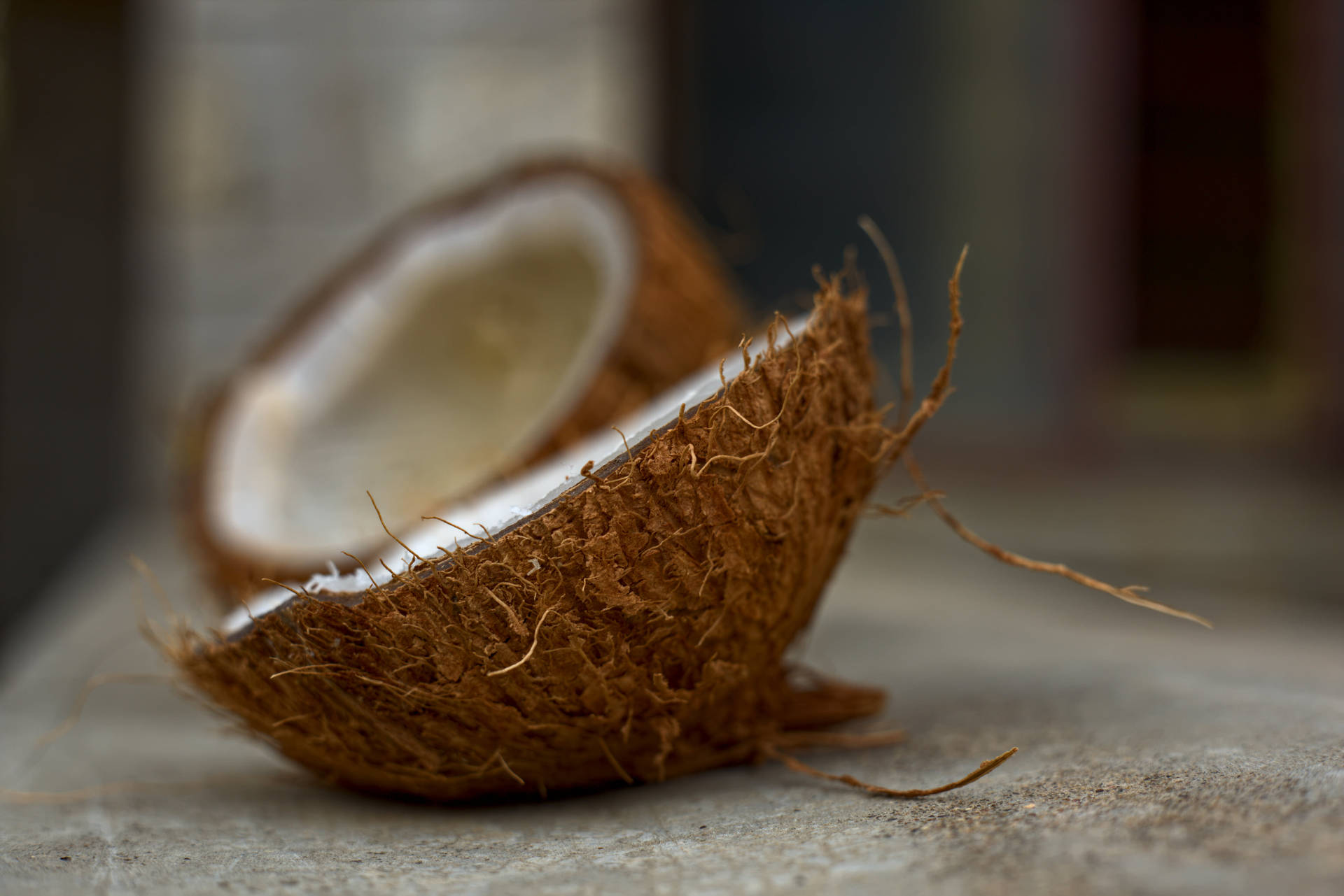 Hard Coconut Shell Background