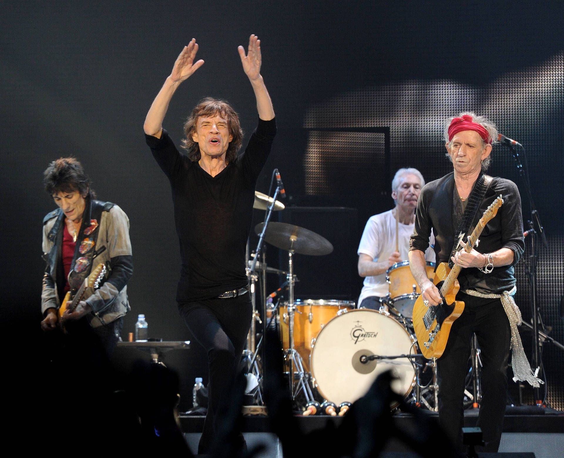 Hard Music Rolling Stones Background