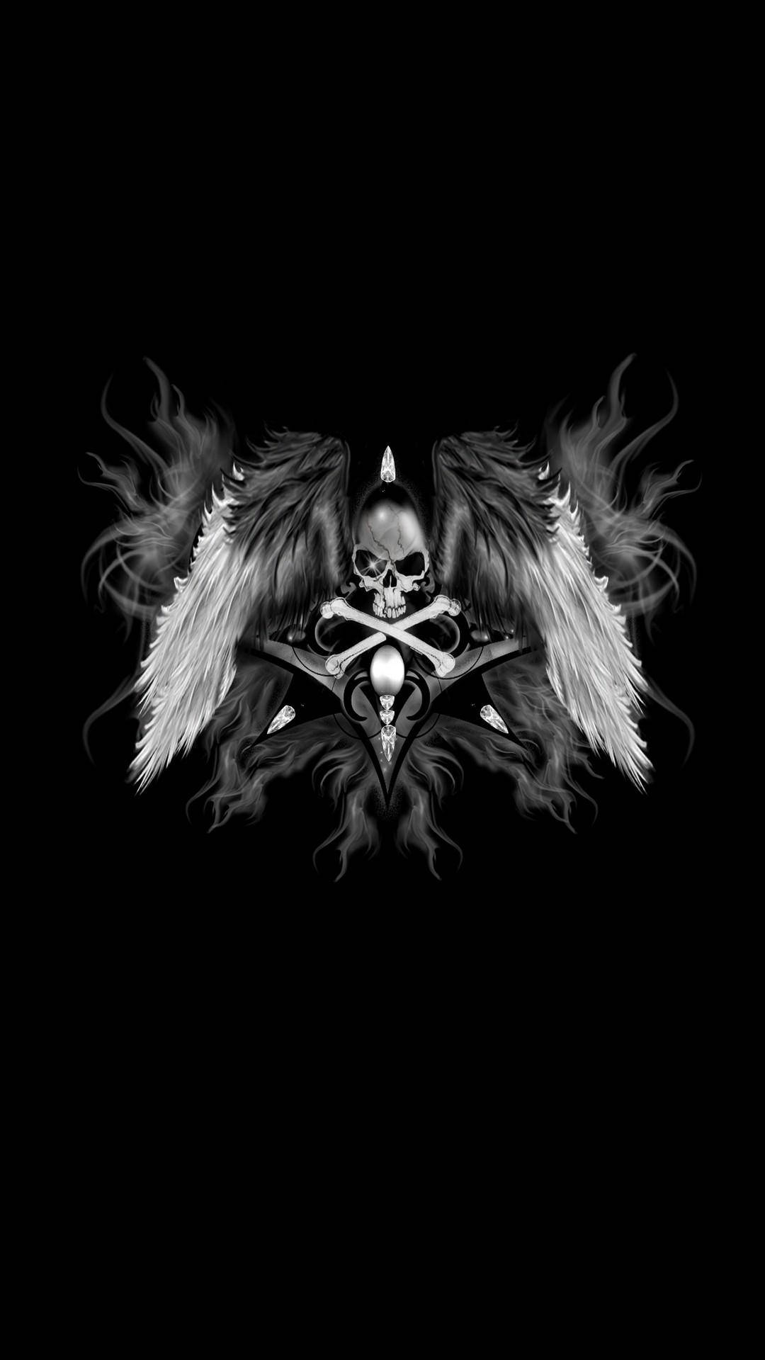 Hardcore Black Angel Wings