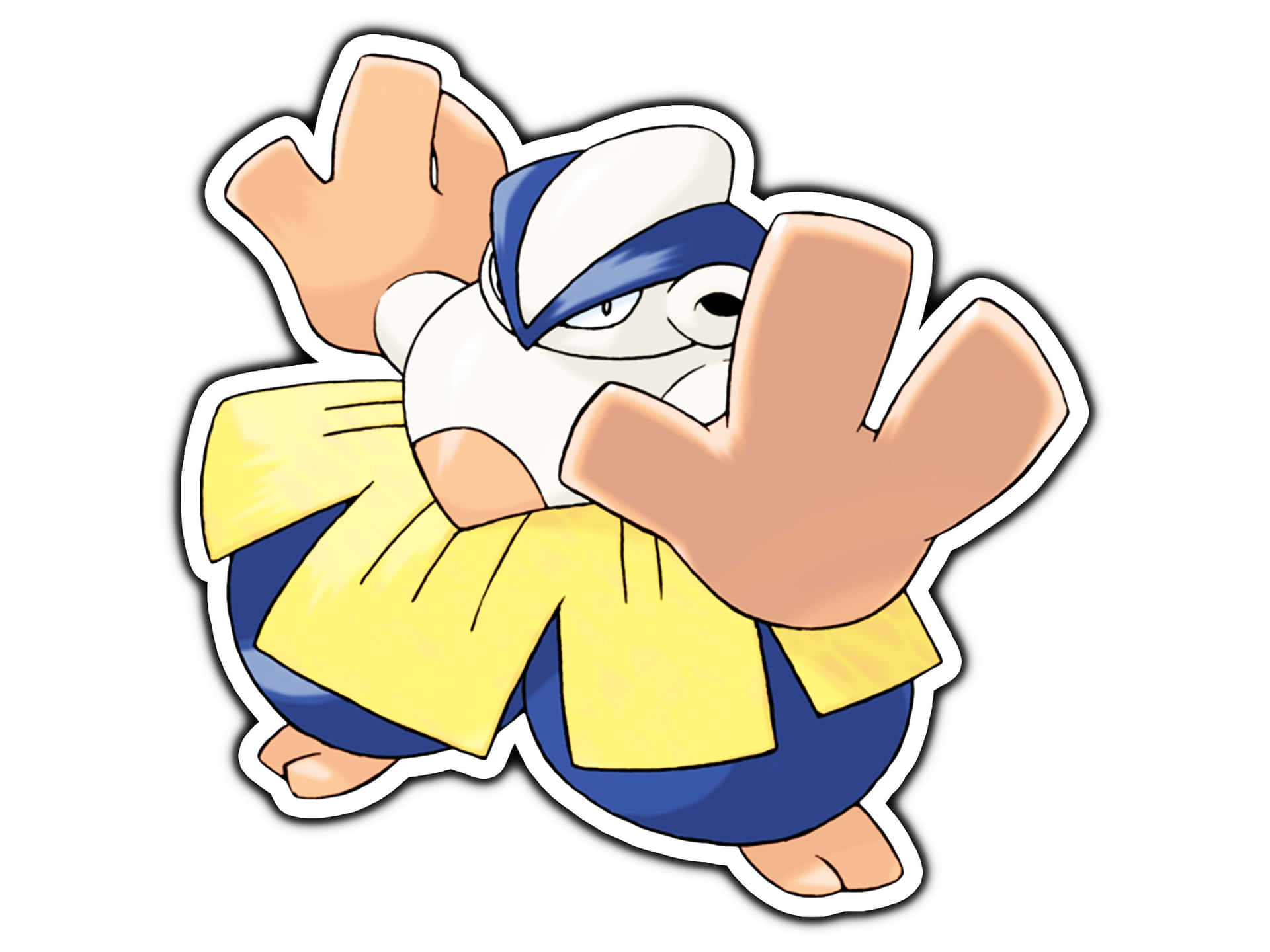 Hariyama Posed Sticker