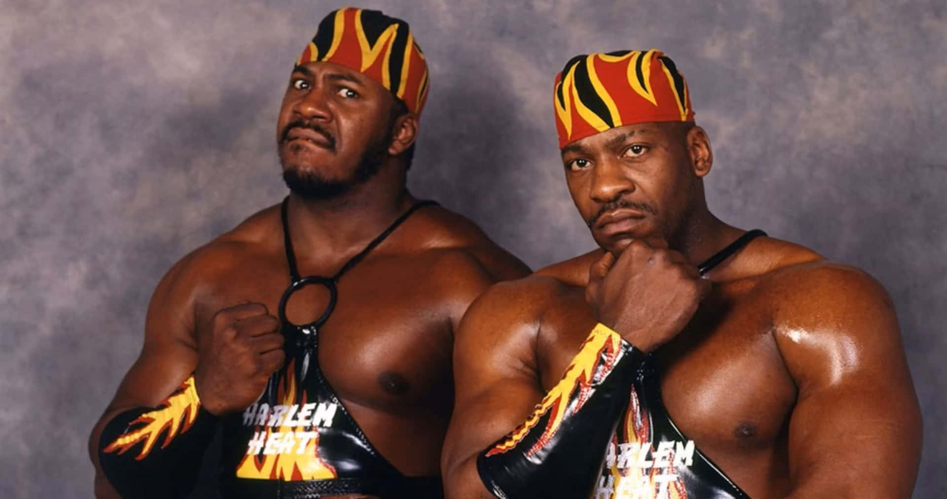 Harlem_ Heat_ Wrestling_ Team_ Portrait Background