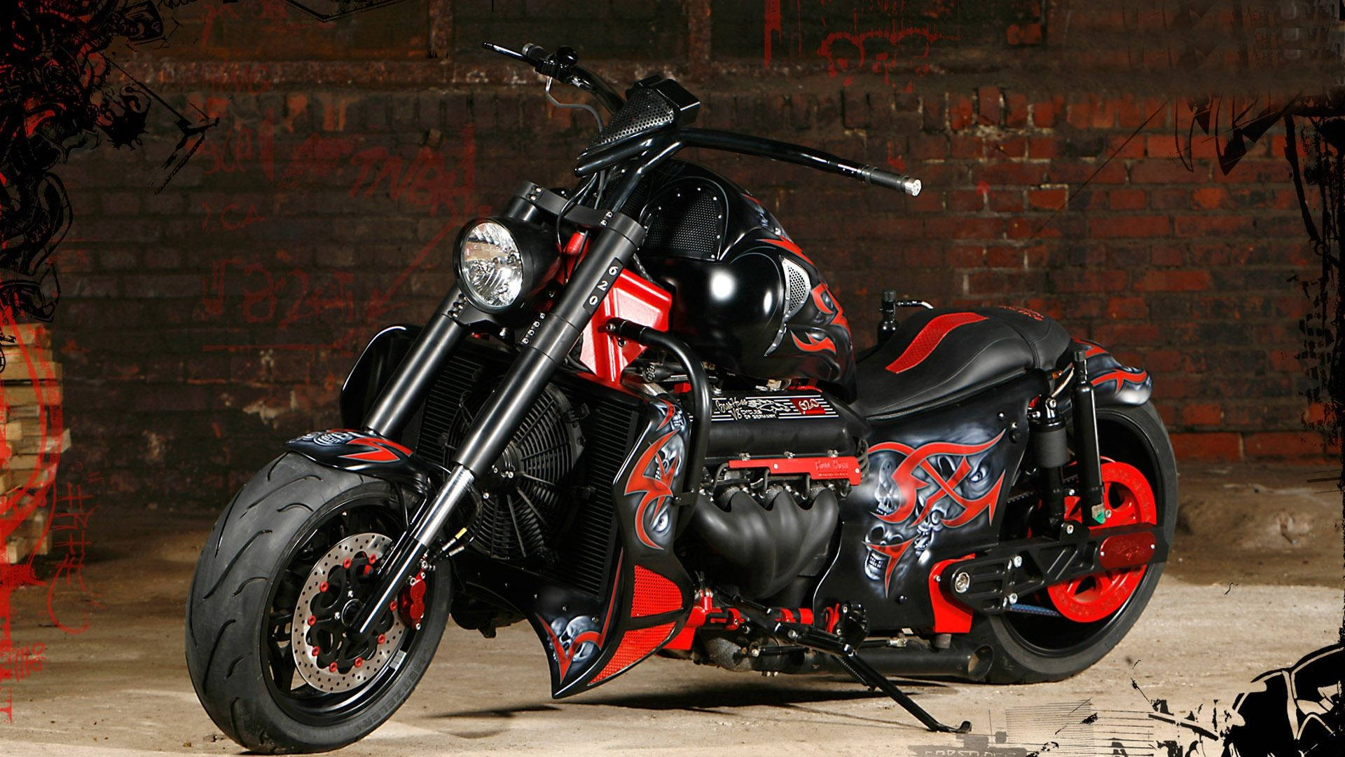 Harley Davidson Boss Hoss Stingray Ii Background