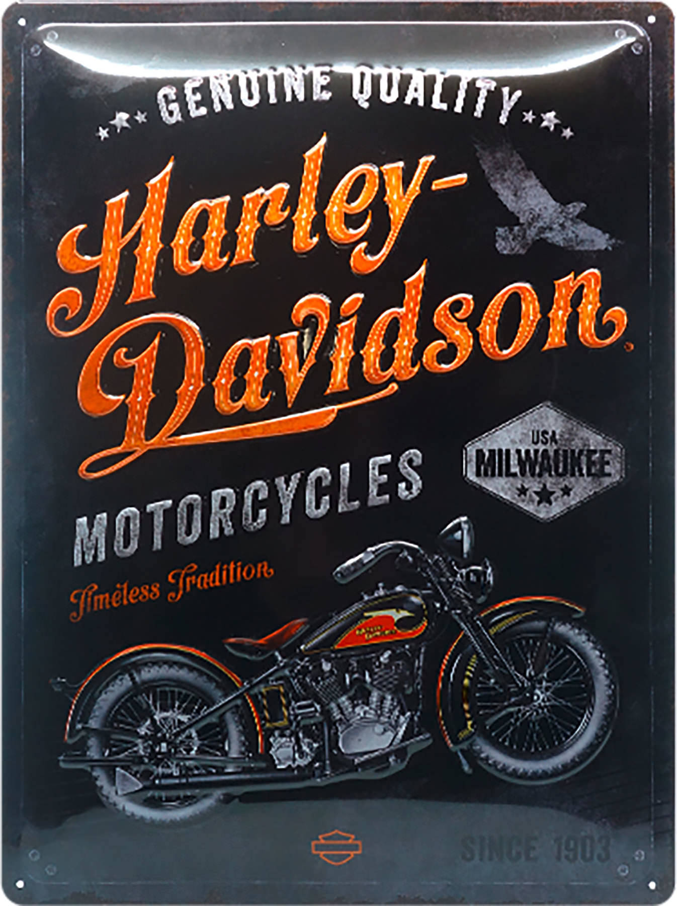 Harley Davidson Logo Motorcycle Background