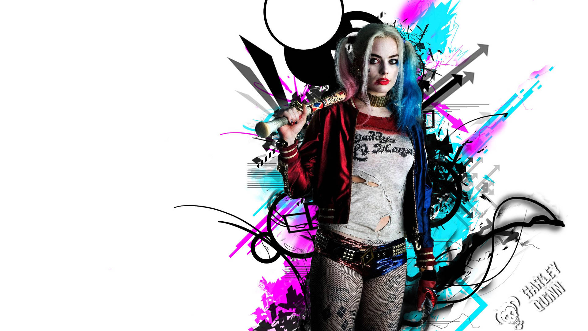 Harley Quinn 2560 X 1440 Background