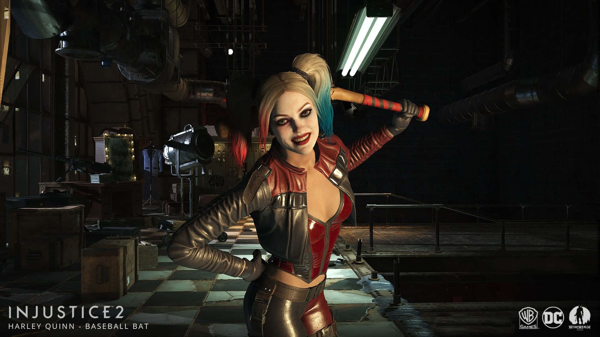 Harley Quinn Baseball Bat Injustice 2 Background