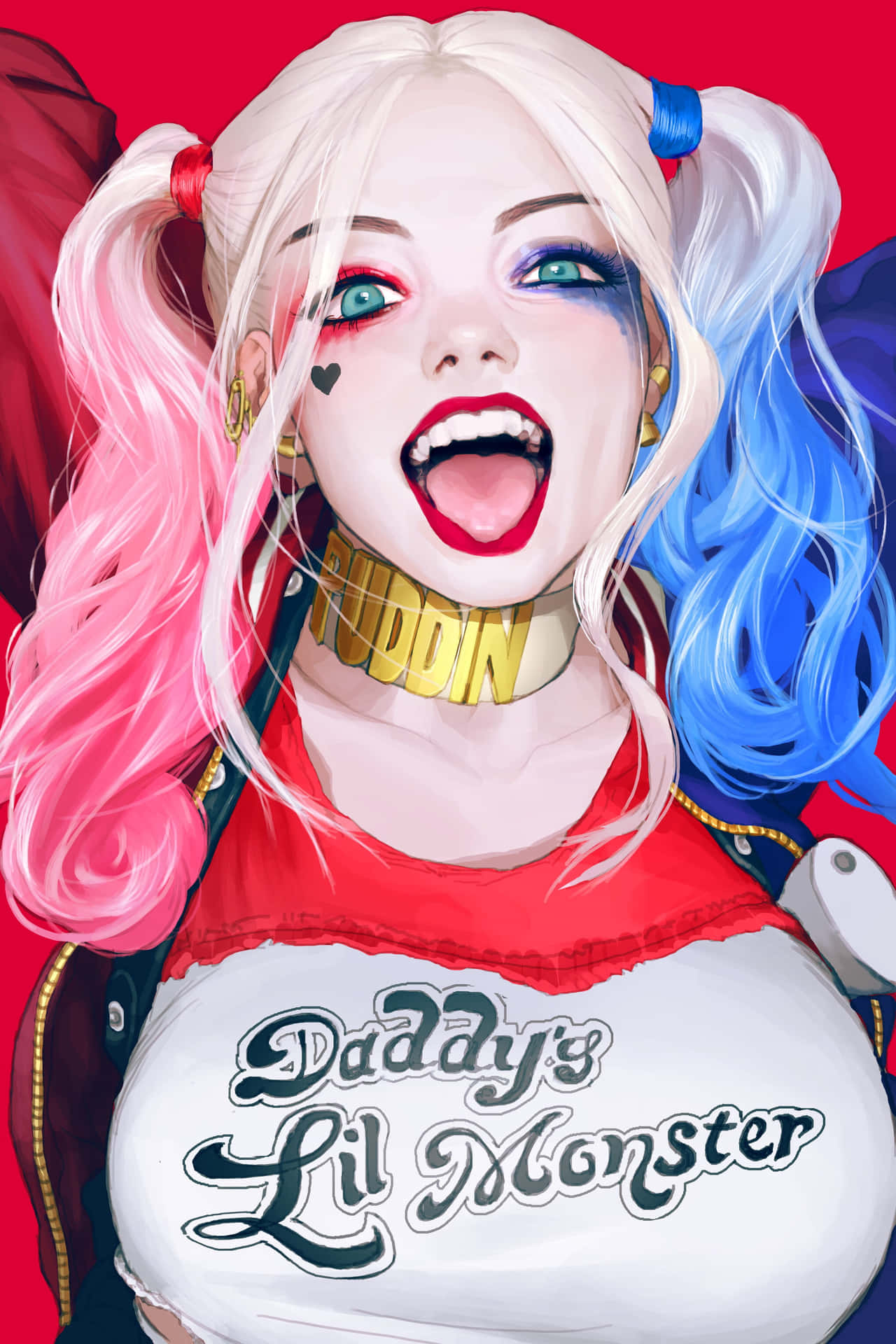 Harley Quinn Chilling Out In Arkham City