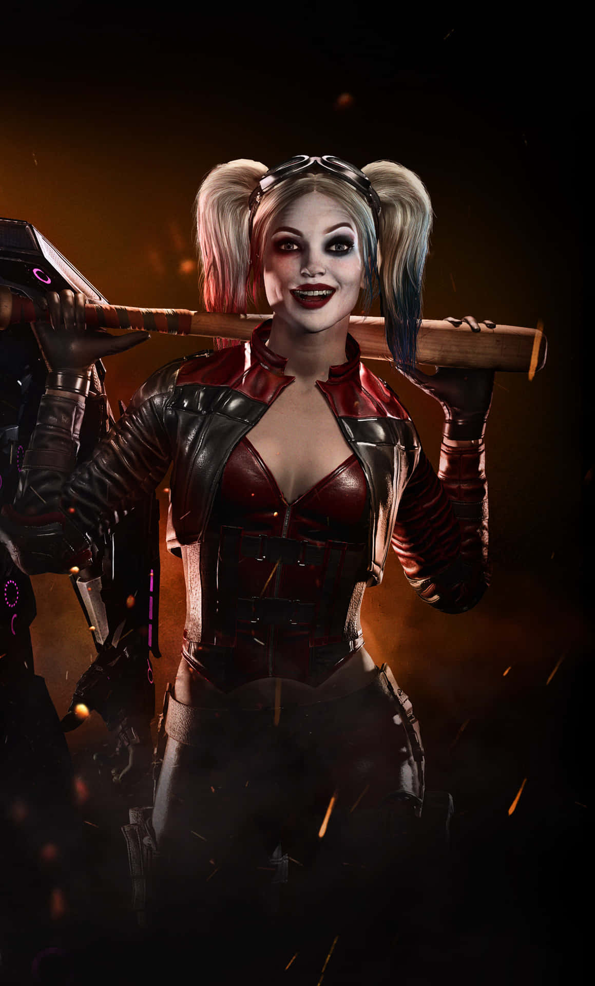 Harley Quinn Injustice 2 Dark Art Background