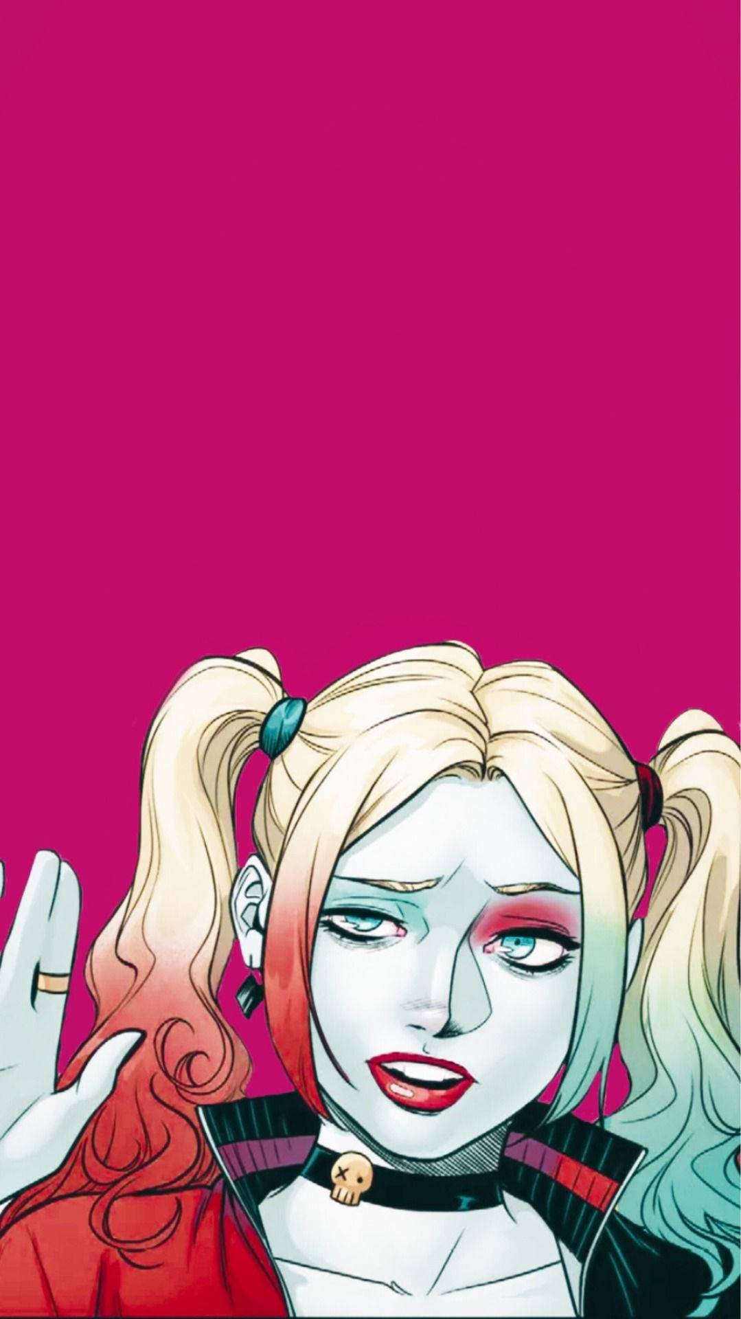 Harley Quinn Phone Hot Pink