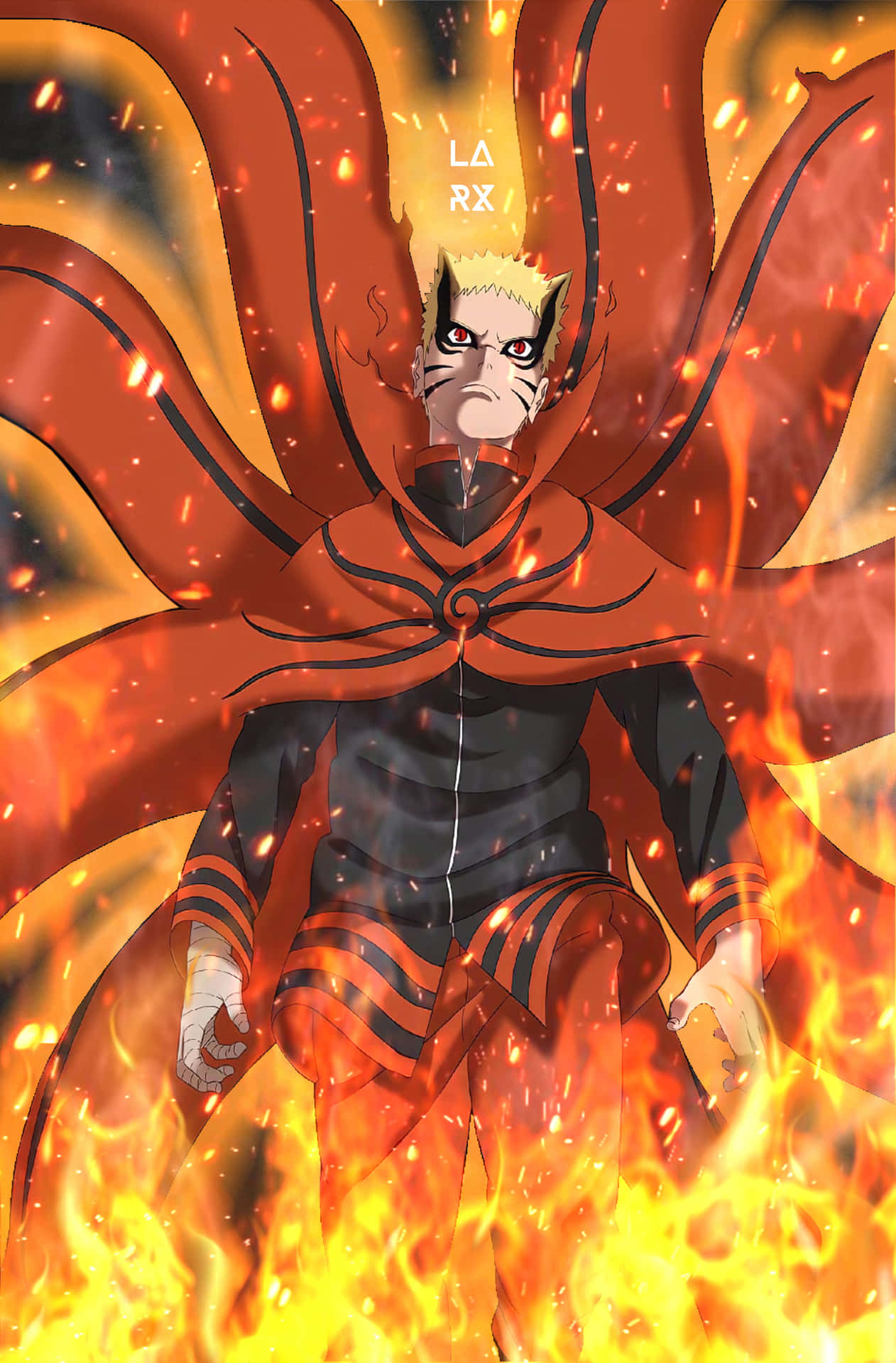 Harness The Power Of Fire With Naruto Background