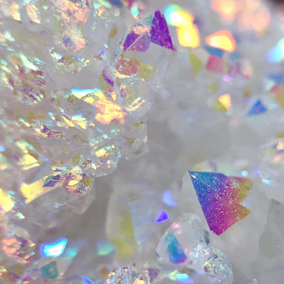 Harness The Power Of Healing Crystals To Manifest Your Dreams. Background