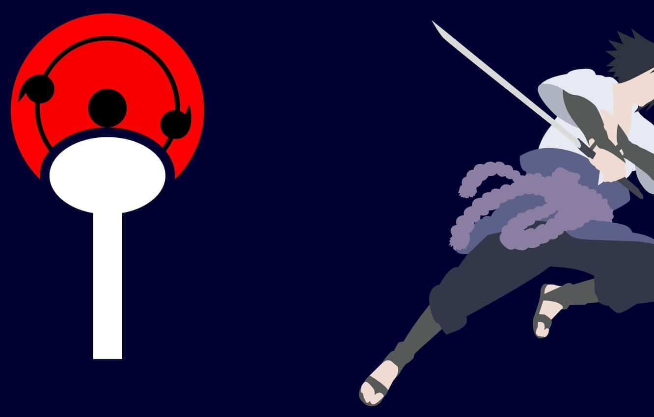 Harness The Power Of The Minimalist Sharingan Background