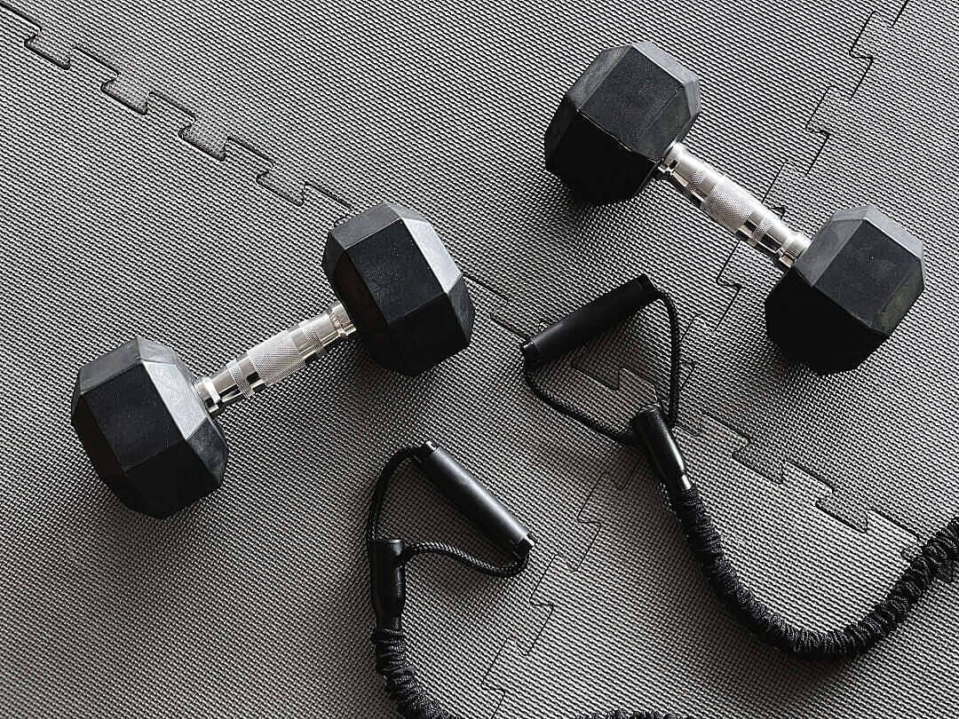 Harness Your Power - Inspiring Gym Motivation Background