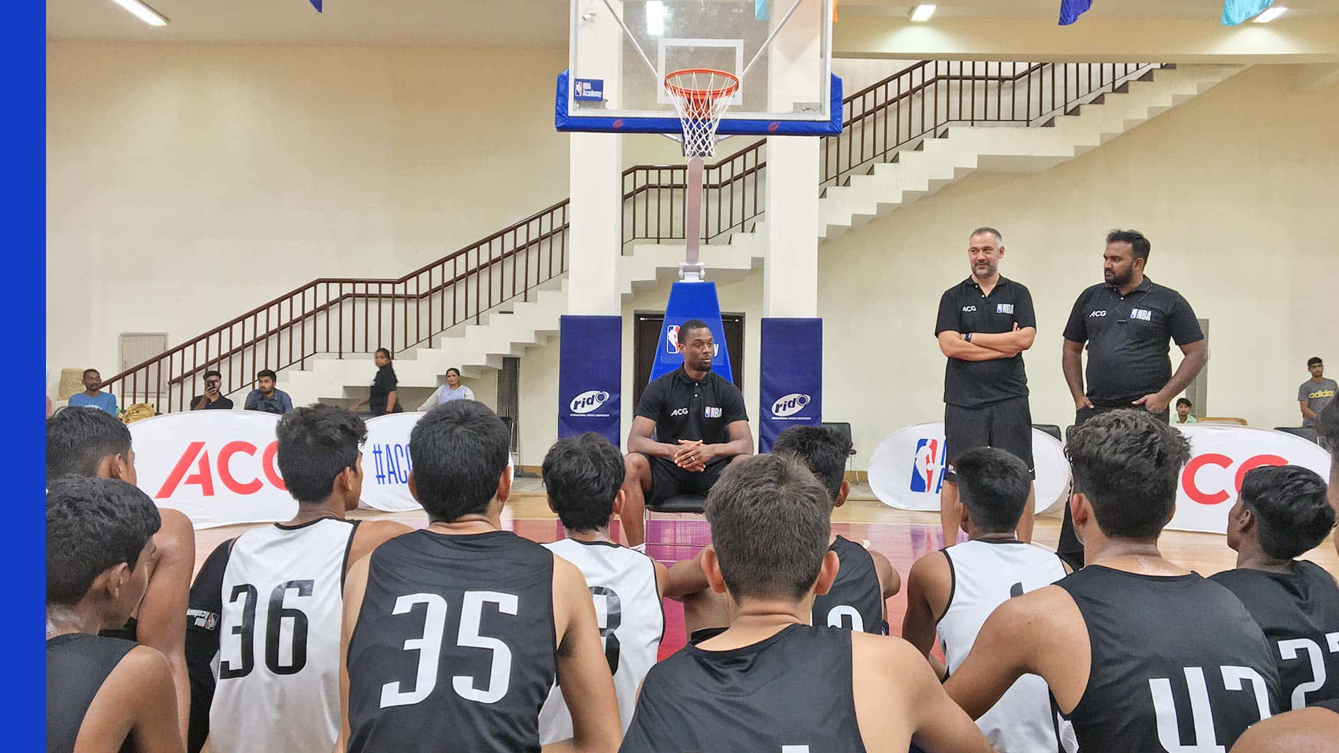 Harrison Barnes As A Speaker Background