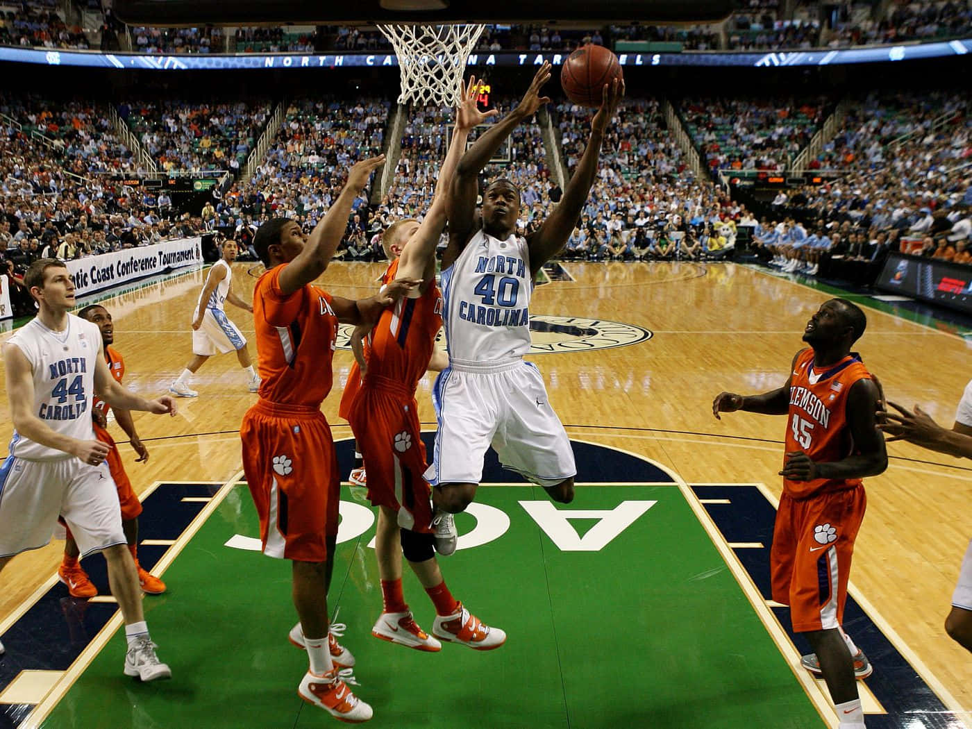 Harrison Barnes College North Carolina Basketball Background