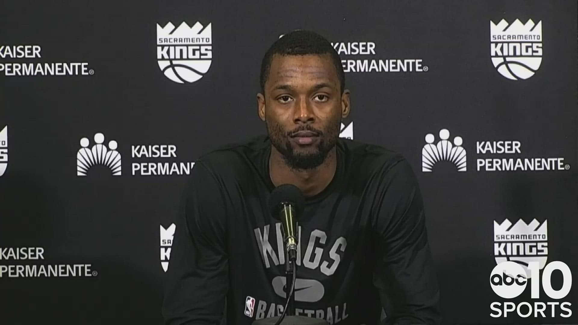 Harrison Barnes Press Conference Background