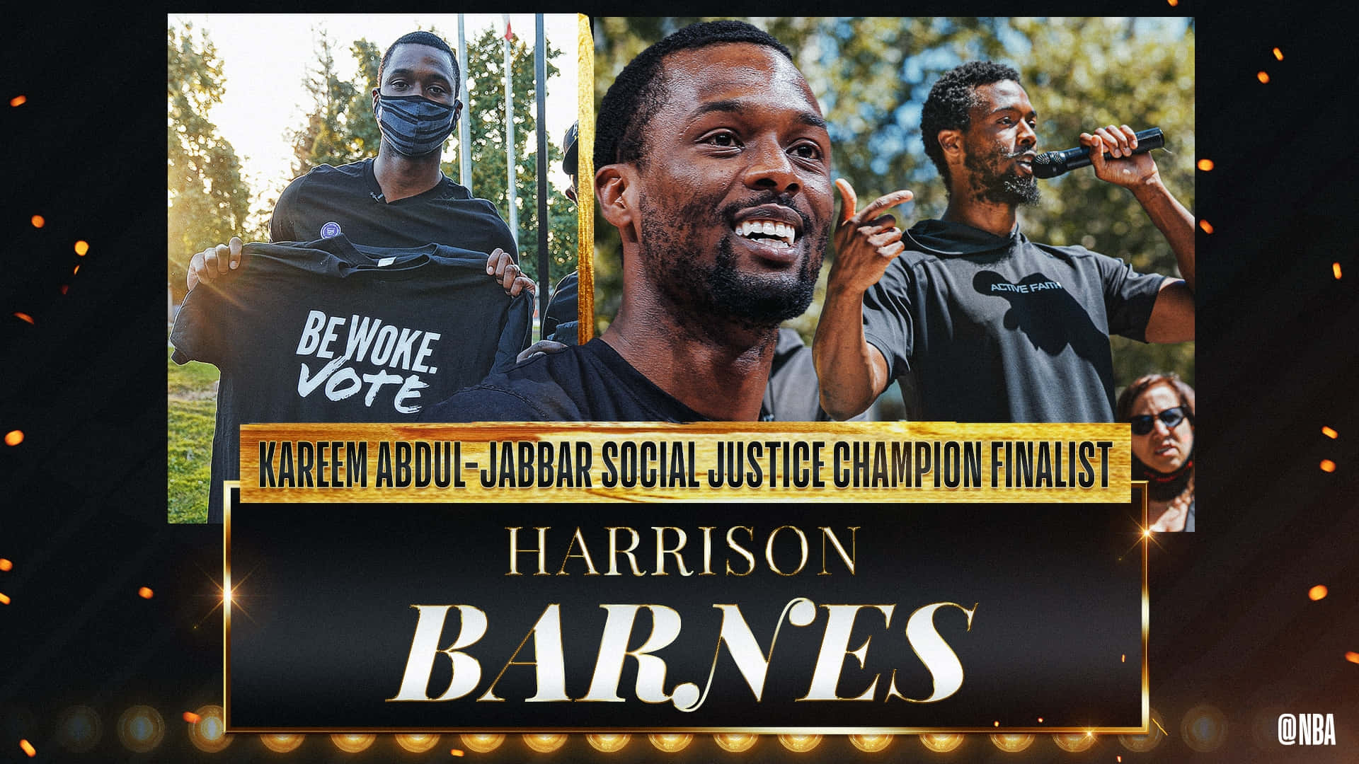 Harrison Barnes Social Justice Champion Finalist Background