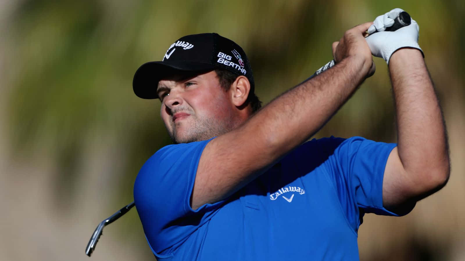 Harrison Frazar Concentrating On His Golf Swing Background