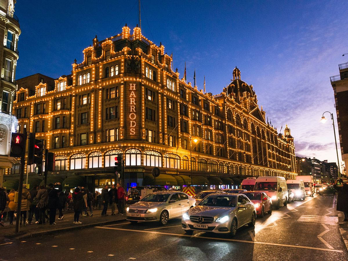 Harrods Beautiful Sky Background