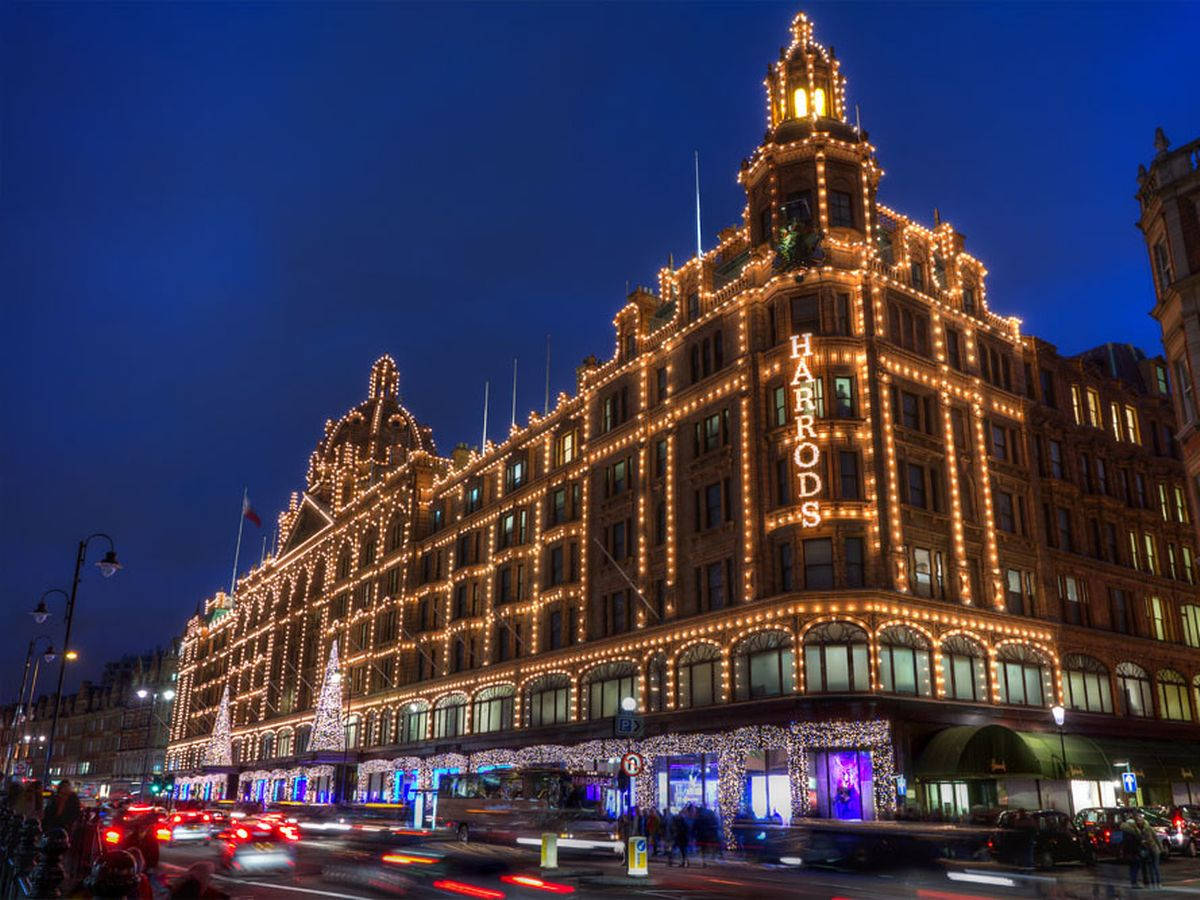 Harrods City Lights Background