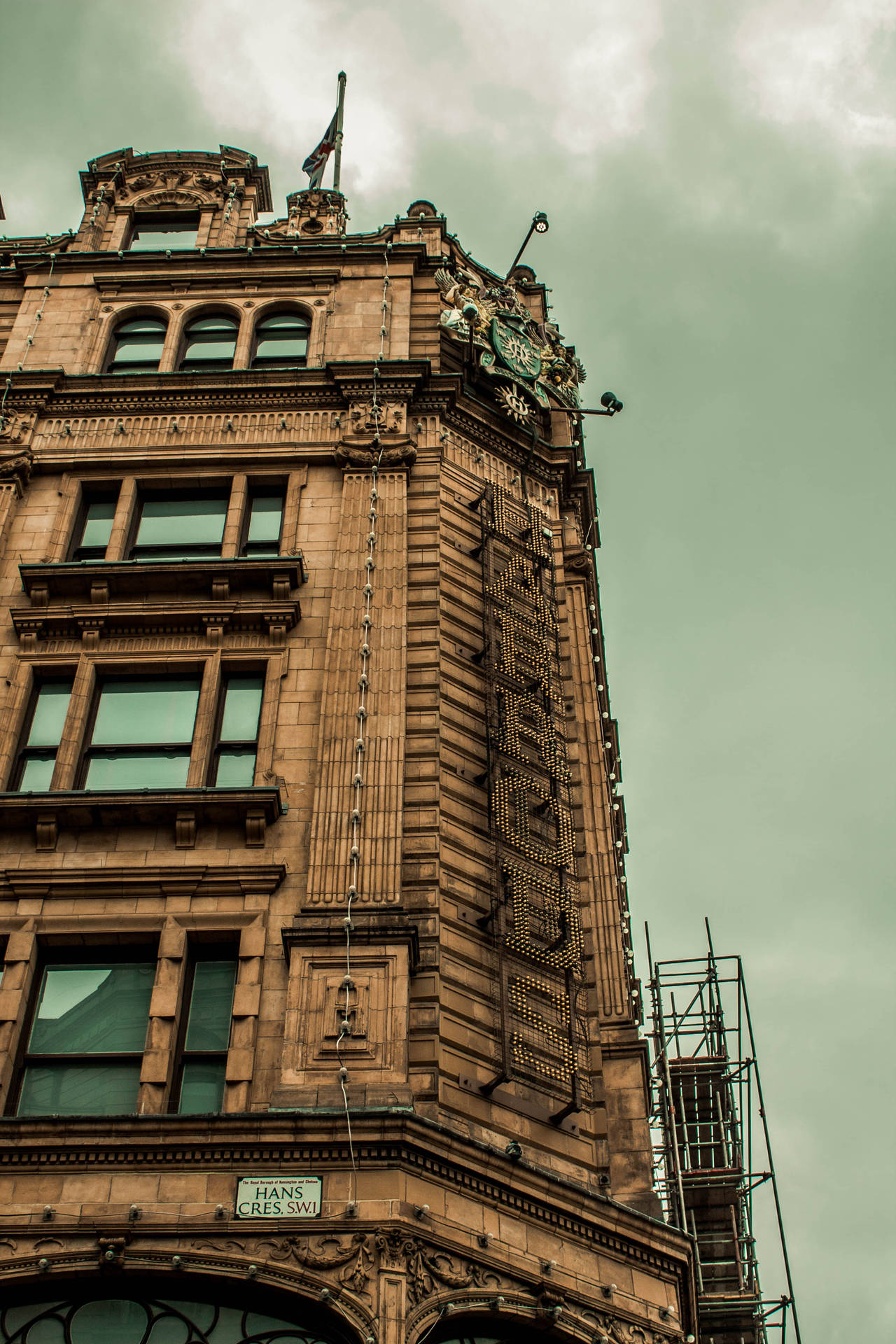 Harrods Dark Sky Background