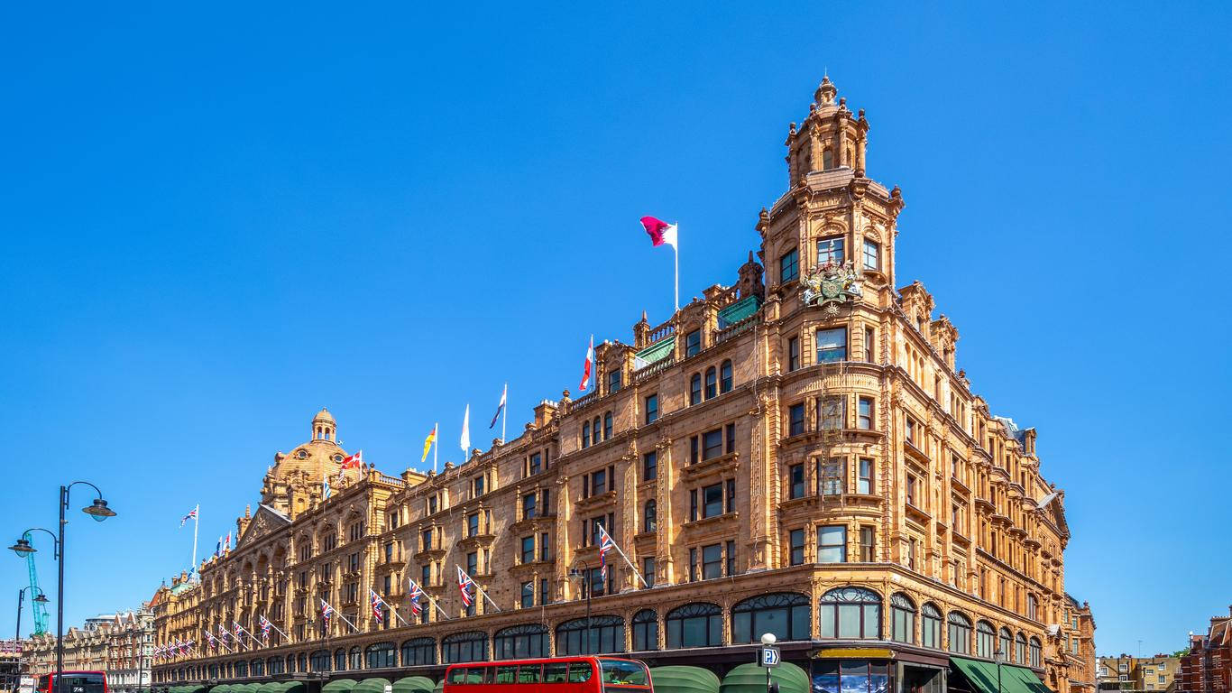 Harrods Daytime Background