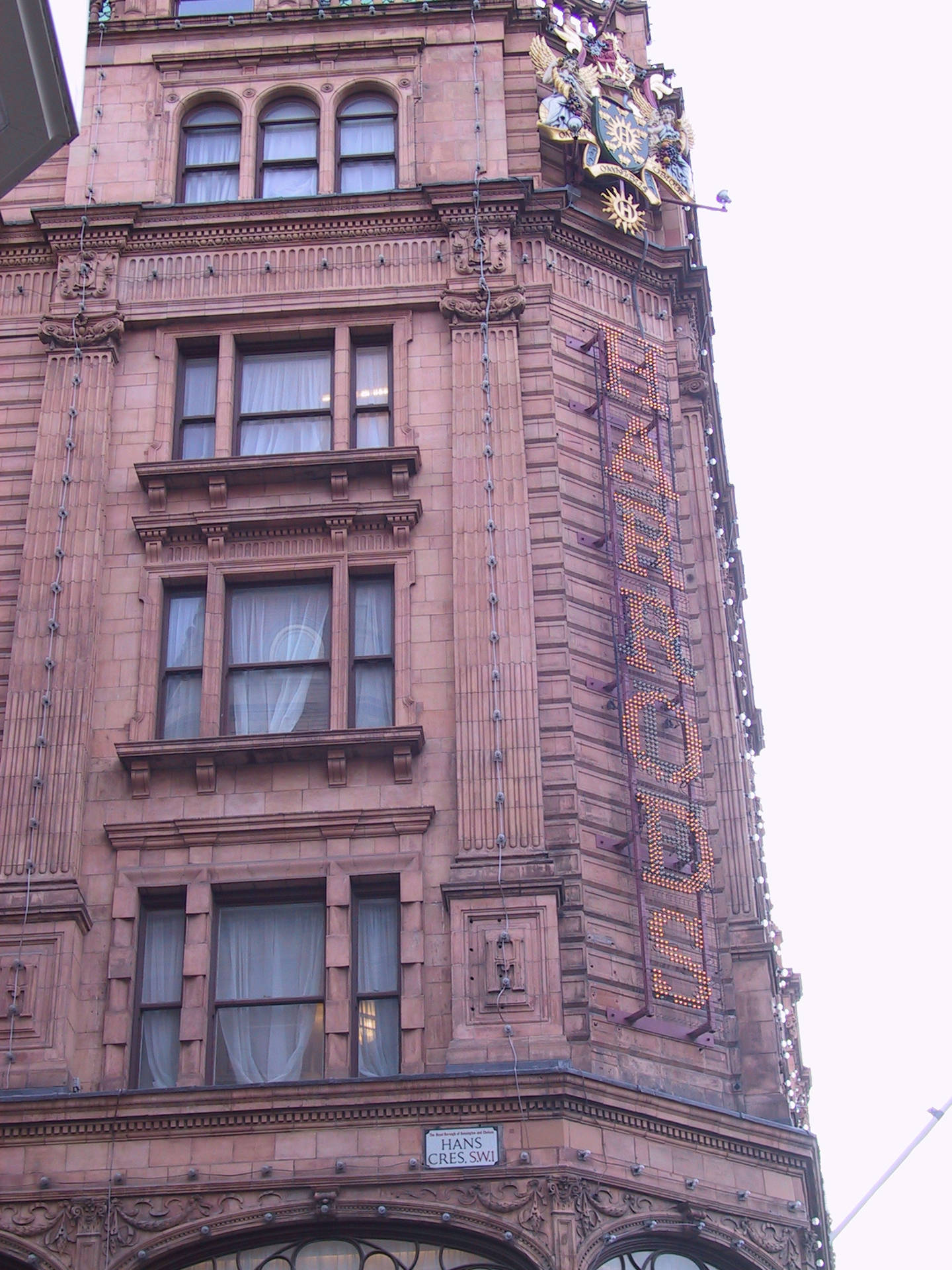 Harrods Windows Background