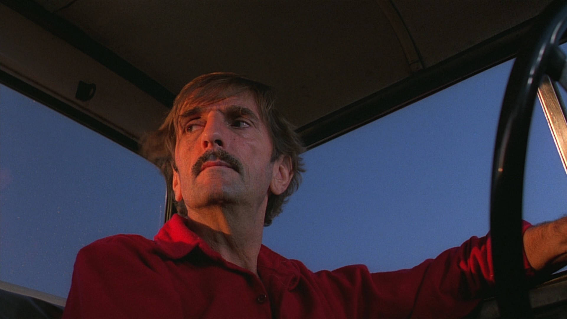 Harry Dean Stanton Driving Paris Texas 1984