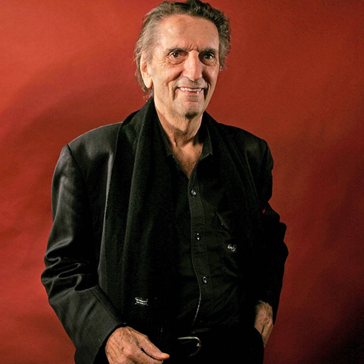 Harry Dean Stanton Formal Profile Photoshoot Background