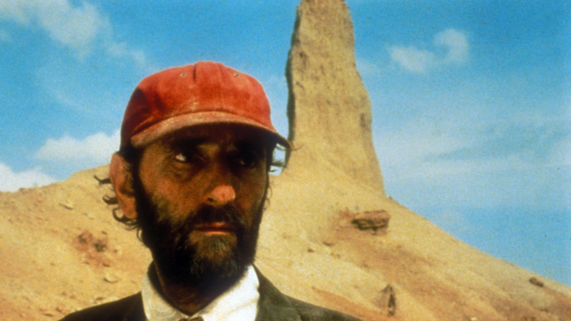 Harry Dean Stanton In The Film 'paris, Texas' (1984) Background