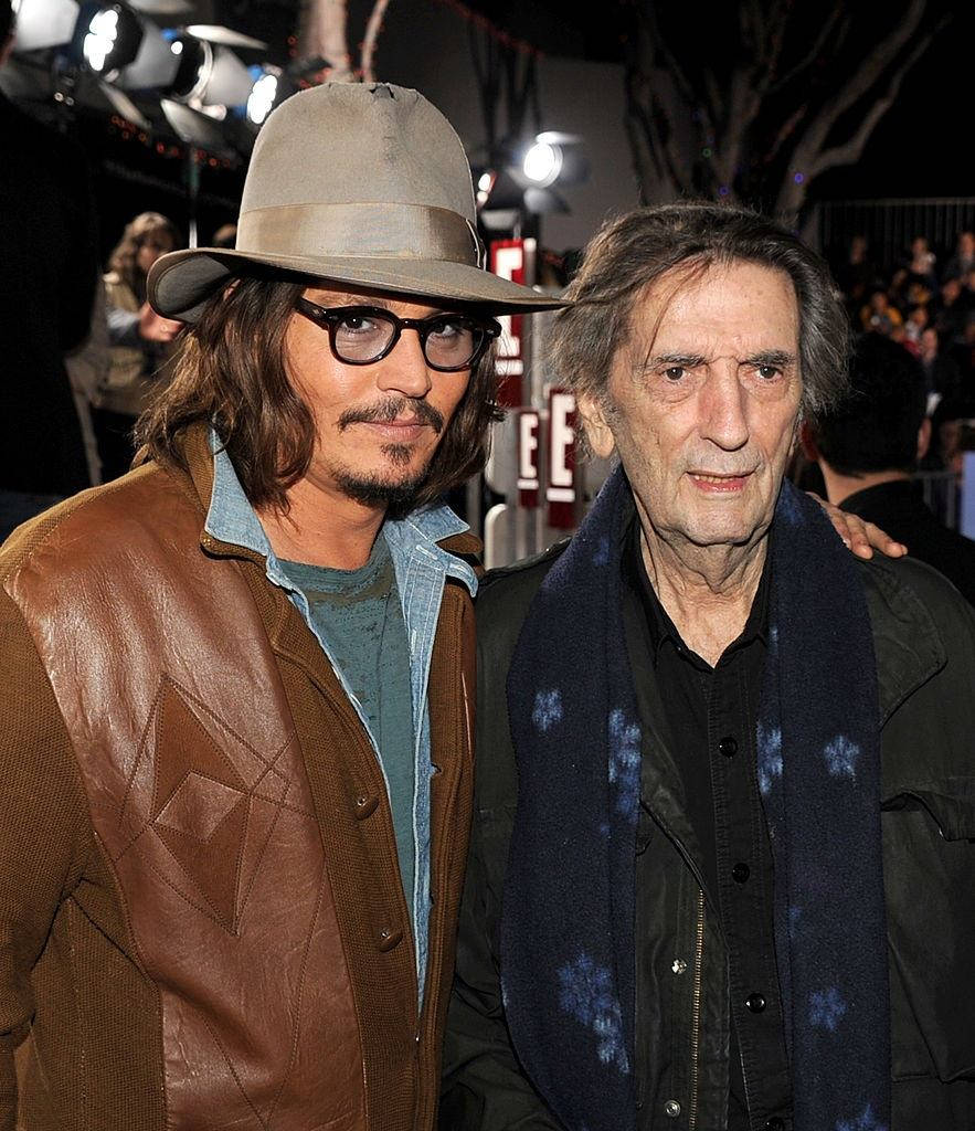 Harry Dean Stanton Johnny Depp Photo