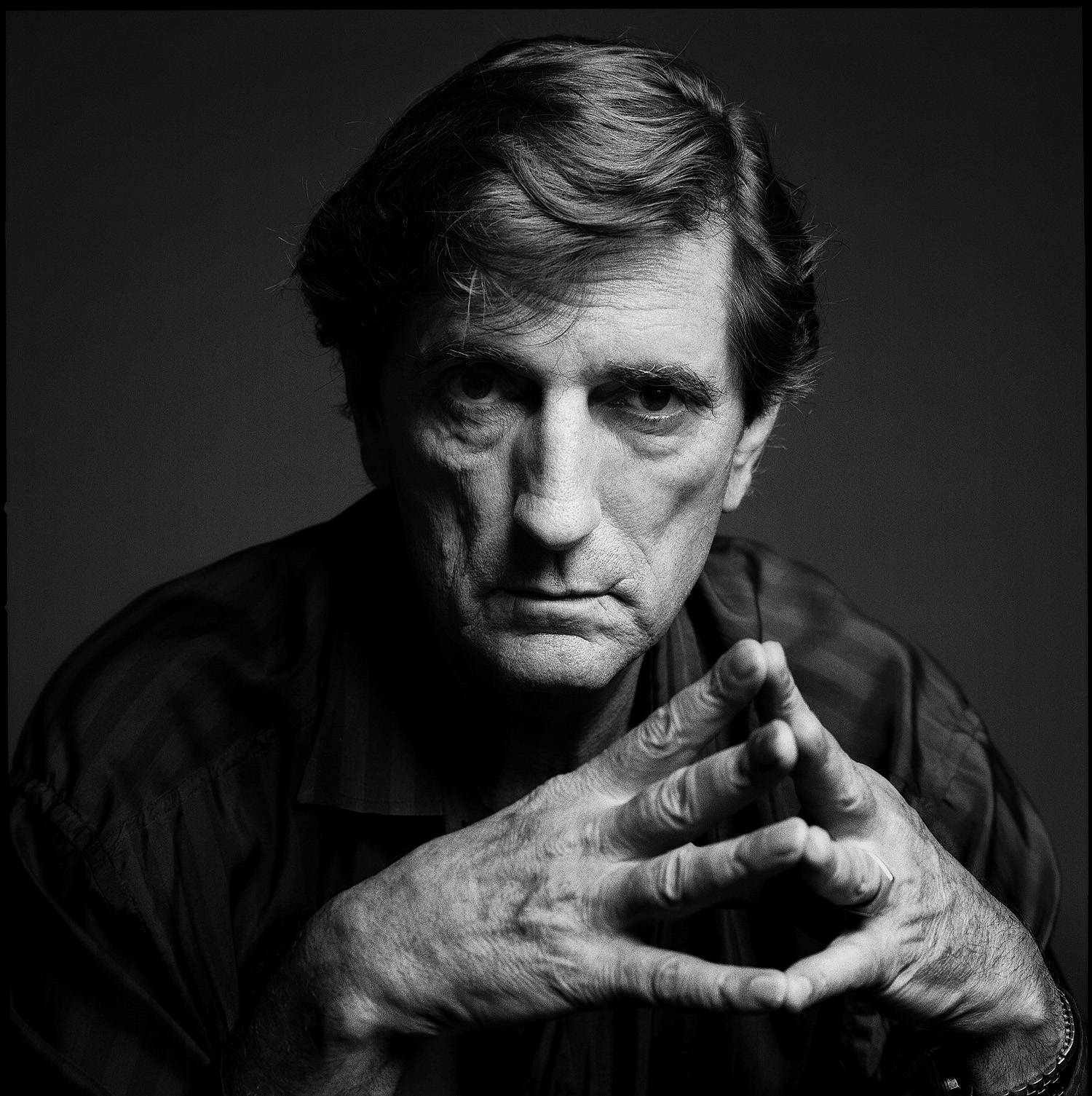 Harry Dean Stanton Noir Profile Photography Background