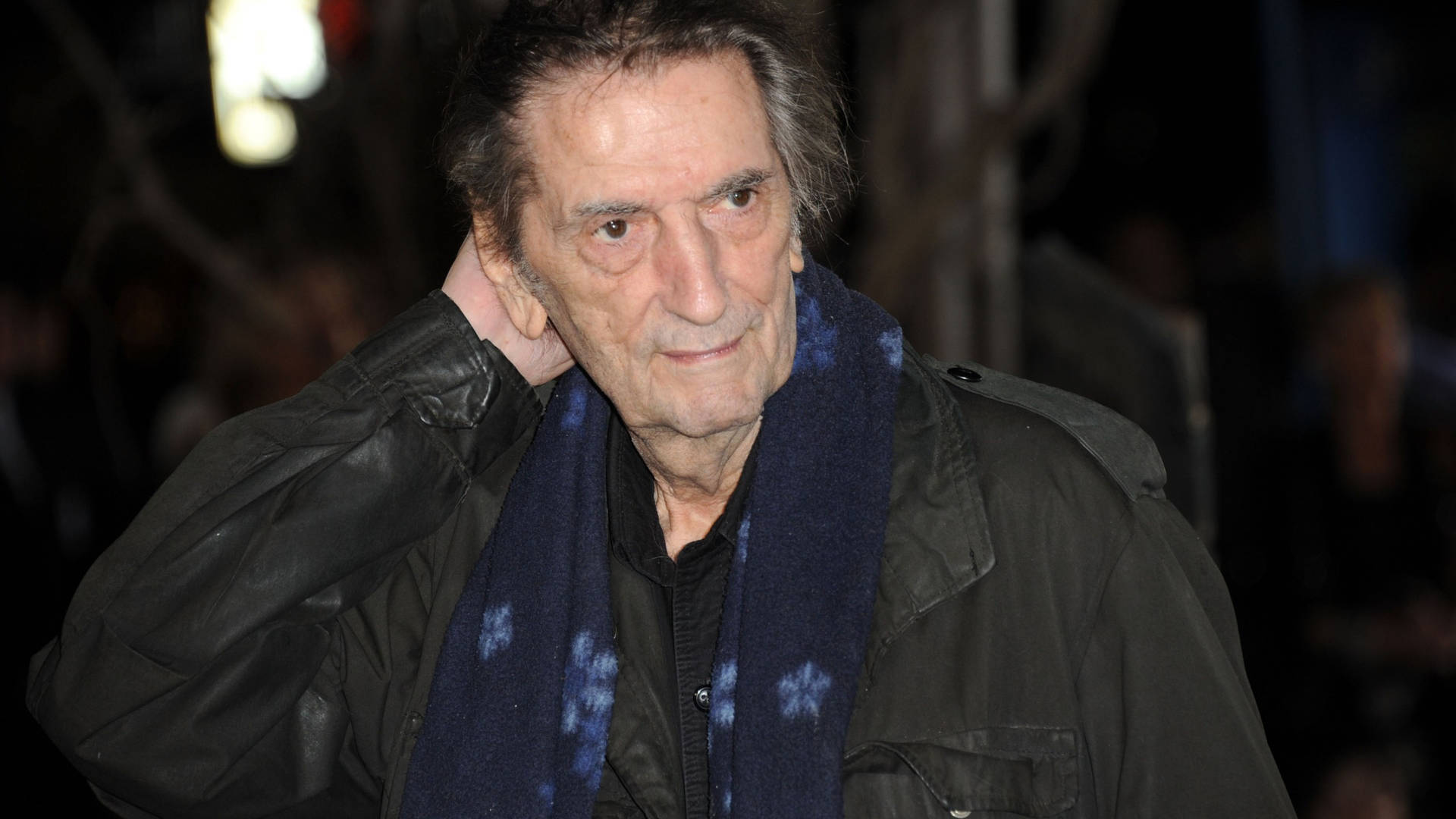 Harry Dean Stanton Paparazzi Photograph Background