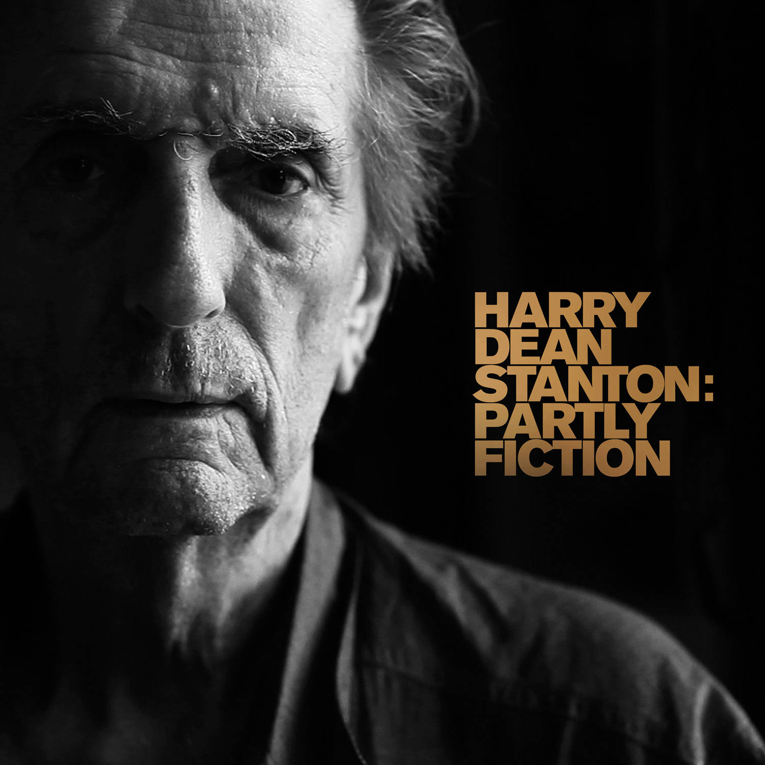 Harry Dean Stanton Partly Fiction Character Poster