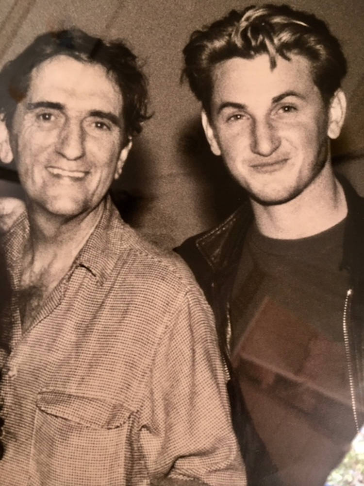 Harry Dean Stanton Sean Penn Photography Background