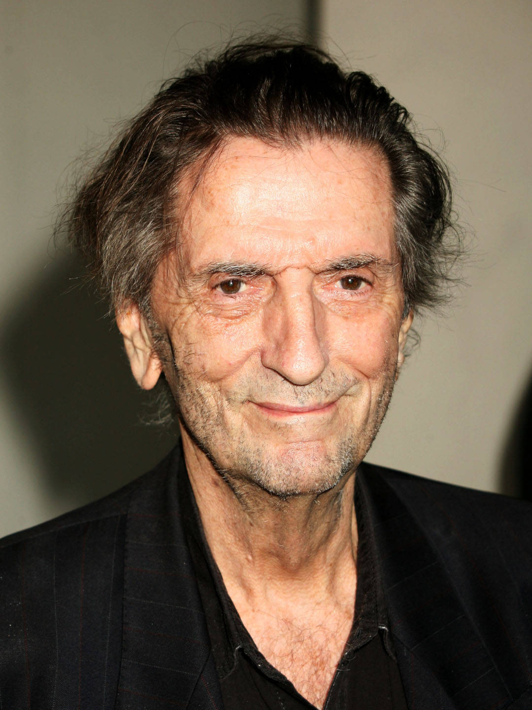 Harry Dean Stanton Smiling Profile Photography Background