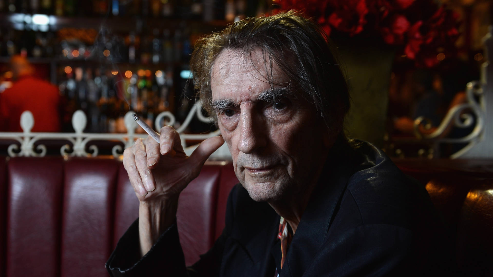 Harry Dean Stanton Smoking Cigarette Photography Hd