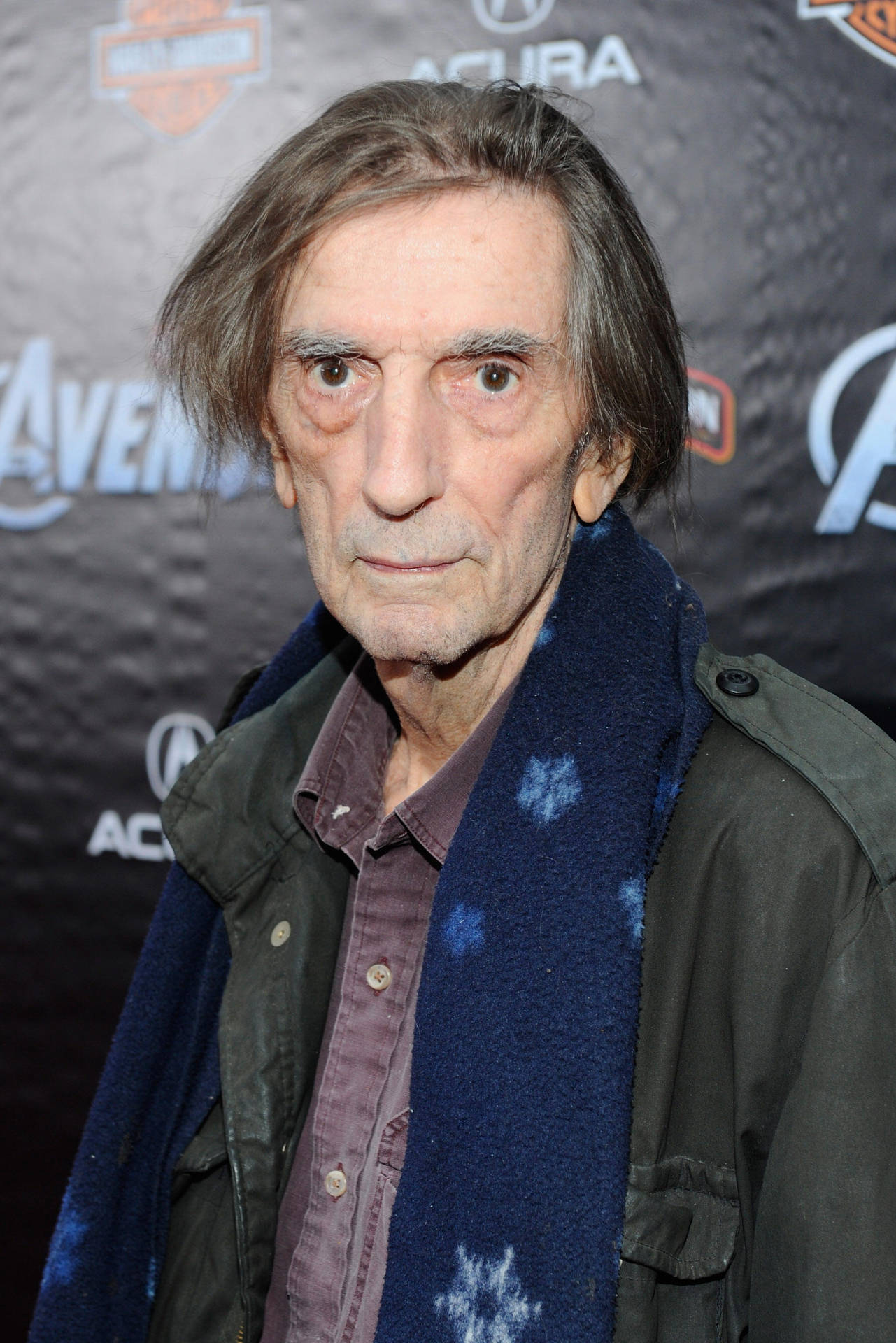 Harry Dean Stanton The Avengers Red Carpet Background