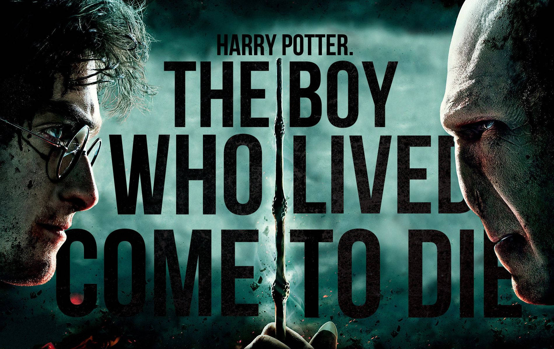 Harry Facing Voldemort Harry Potter Desktop Background