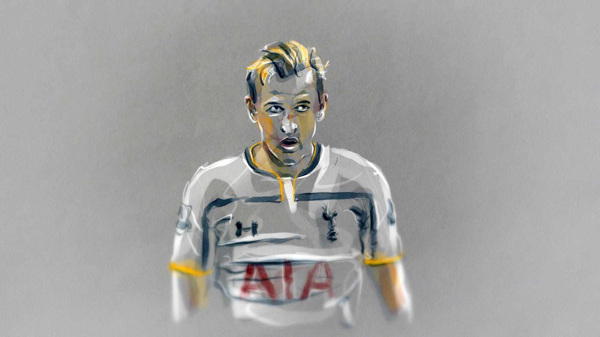 Harry Kane Graphic Drawing