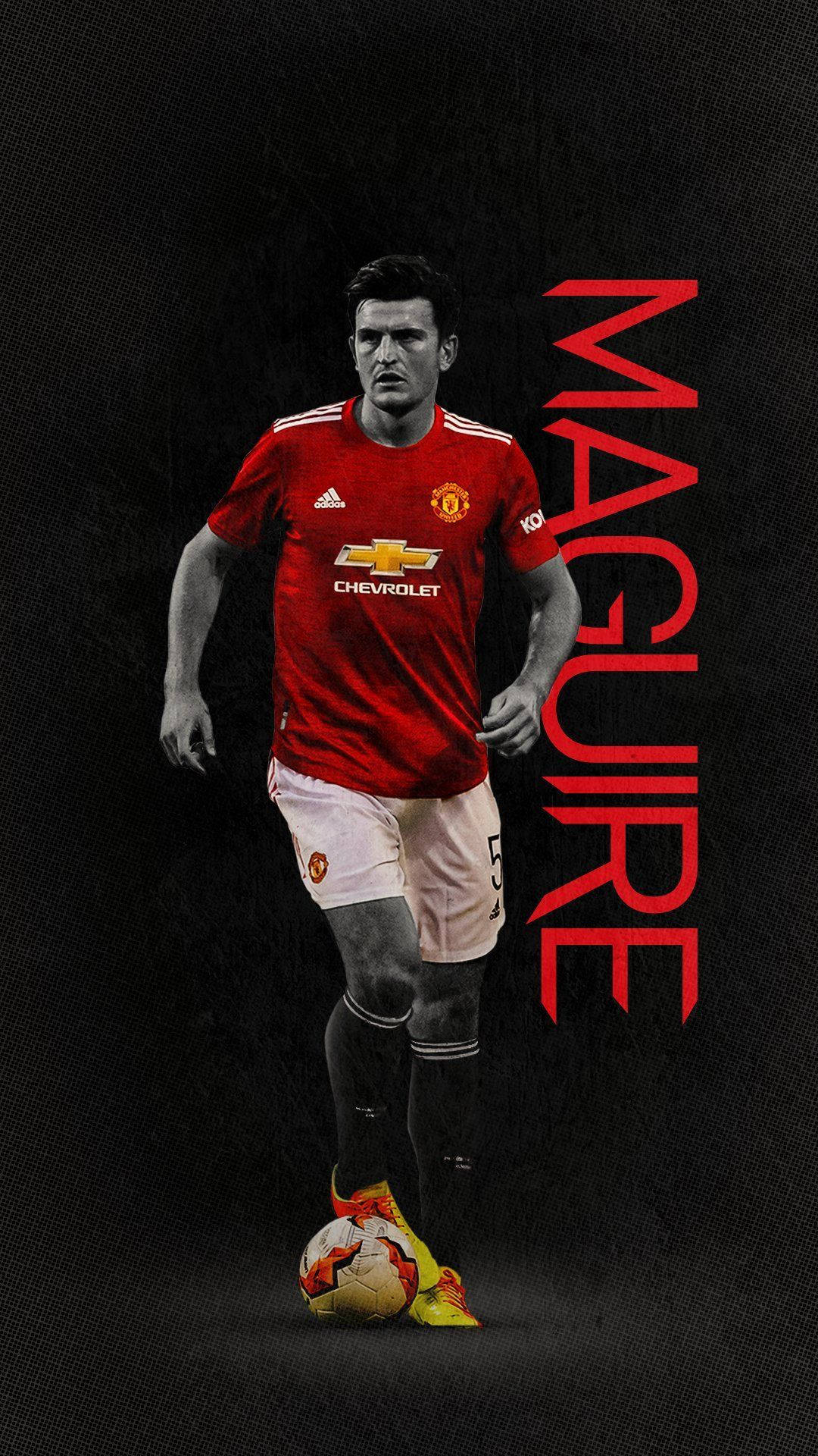 Harry Maguire Fan Art Background