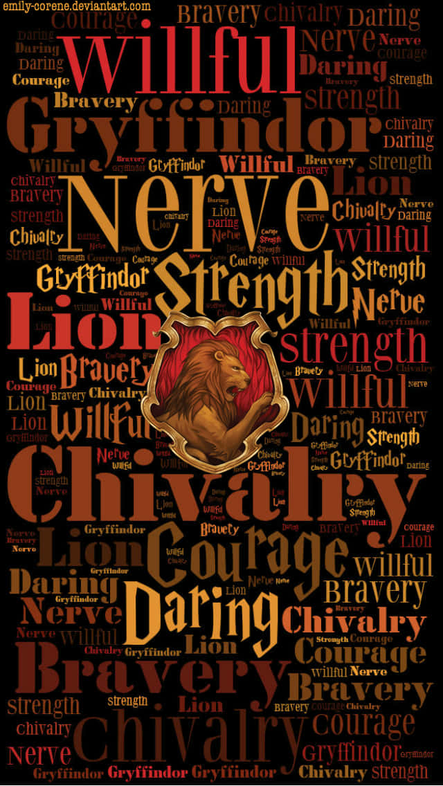 Harry Potter - A Word Cloud With Many Words